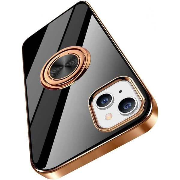 iPhone 15 Elegant og støtsikker veske med ringholder Flawless