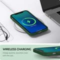 Pikkukuva 5 / 5: iPhone 11 Pro Max Kuminen Matt Green Shell Liquid - vihreä