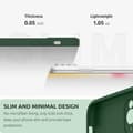 Pikkukuva 2 / 5: iPhone 11 Pro Max Kuminen Matt Green Shell Liquid - vihreä