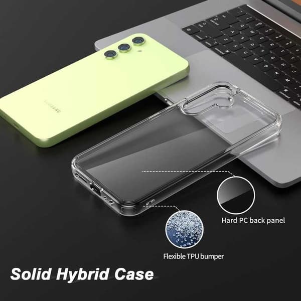 Samsung Galaxy A05s stødabsorberende blødt cover Simple®