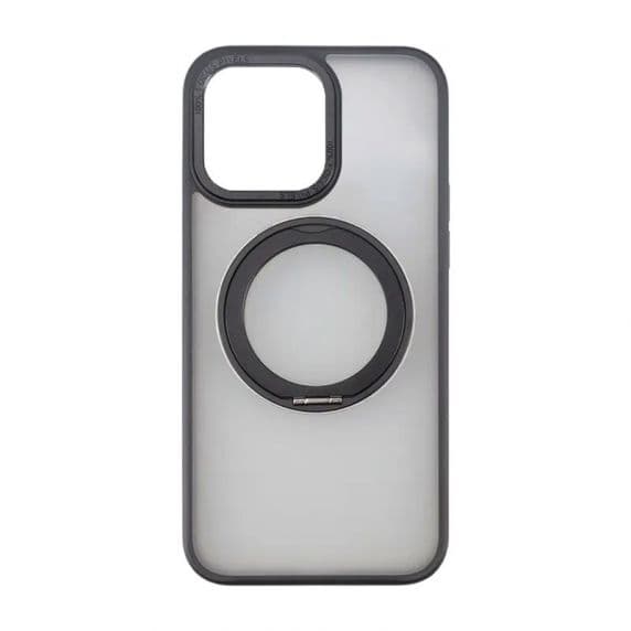 iPhone 15 Pro Max Skal med MagSafe Stativ – Svart