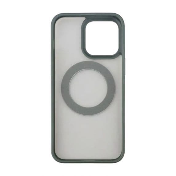 iPhone 15 Pro Max Skal med MagSafe Stativ – Grön