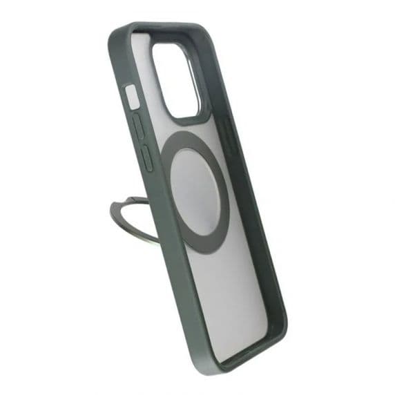 iPhone 15 Pro Max Skal med MagSafe Stativ – Grön