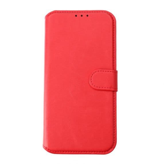 iPhone 15 Pro Max Plånboksfodral med Magnet – Röd