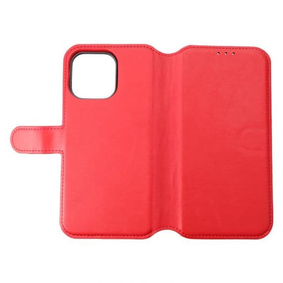 iPhone 15 Pro Max Plånboksfodral med Magnet – Röd