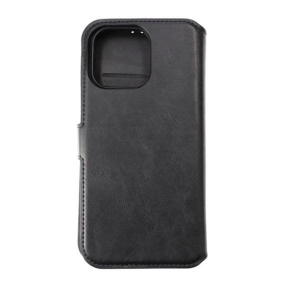 iPhone 15 Pro Max Plånboksfodral med Magnet – Svart