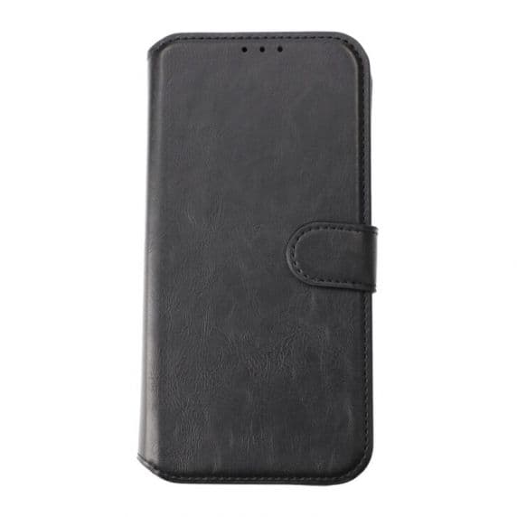 iPhone 15 Pro Max Plånboksfodral med Magnet – Svart