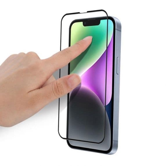 iPhone 15 Plus Skärmskydd i 3D Härdat Glas – Svart