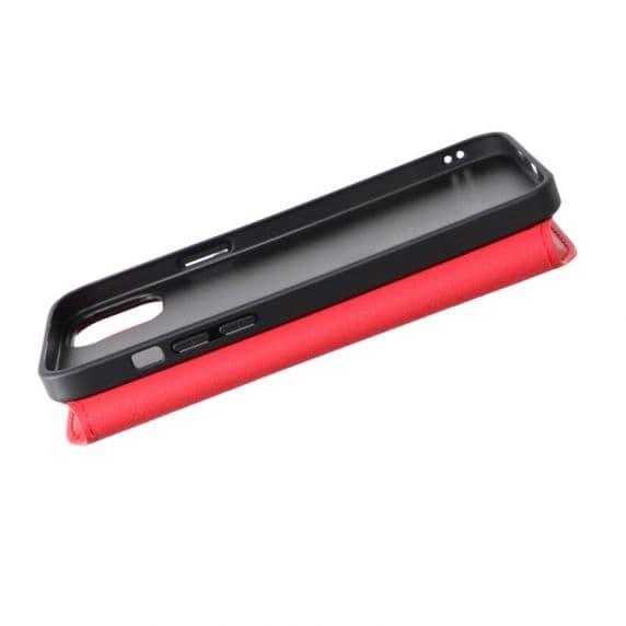 iPhone 15 Plus Plånboksfodral med Magsafe – Röd