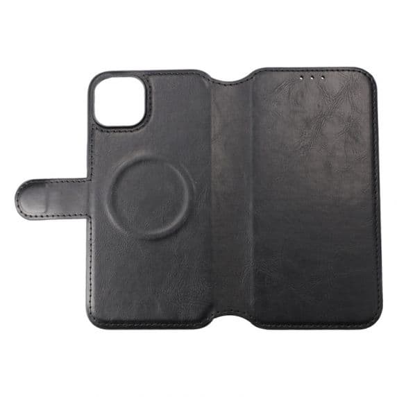 iPhone 15 Plus Plånboksfodral med Magsafe – Svart