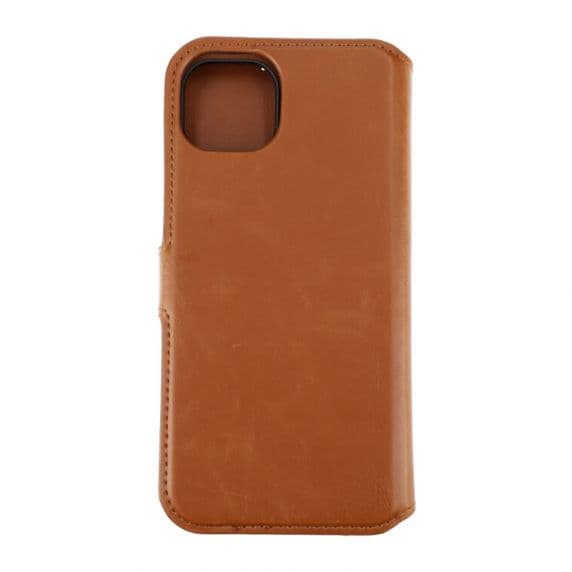 iPhone 15 Plus Plånboksfodral med Magnet – Brun
