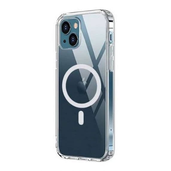 iPhone 15 Plus Skal med Magsafe RV – Transparent