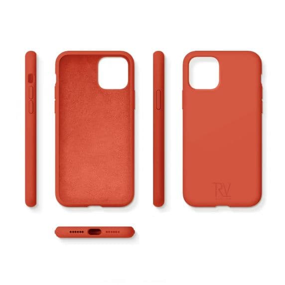 iPhone 11 Silikonskal Premium RV – Rosa