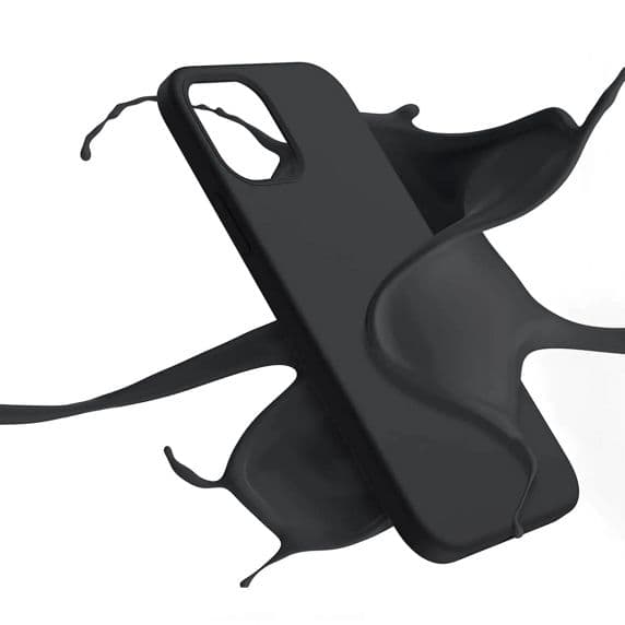 iPhone 11 Silikonskal Premium RV – Svart