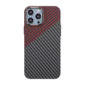 Miniatyrbild 6 av 6: iPhone 13 Pro Max Kolfiber Skal – Röd & Svart