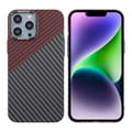Miniatyrbild 1 av 6: iPhone 13 Pro Max Kolfiber Skal – Röd & Svart