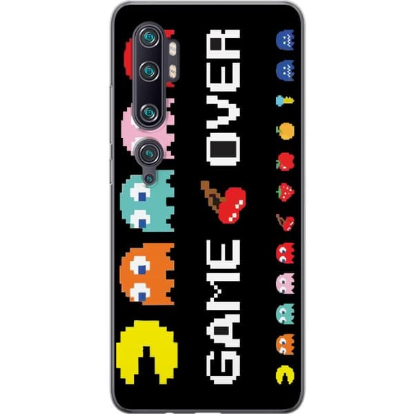 Xiaomi Mi Note 10 Pro Gjennomsiktig deksel Pac-Man