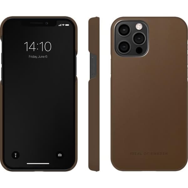 Telefonfodral - Ideal Of Sweden - Atelier Marron - iPhone 12/12 Pro - Hård - Elegant