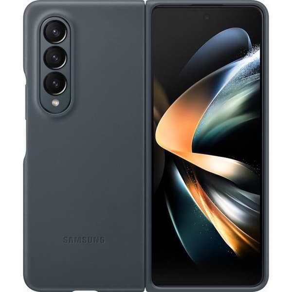 SAMSUNG Galaxy ZFold4 Antracit Läderfodral