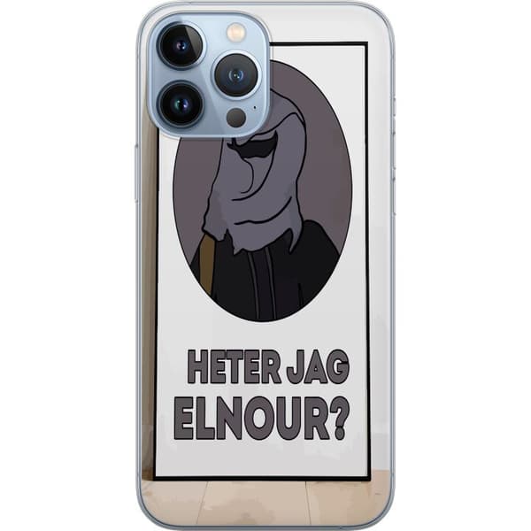 Apple iPhone 13 Pro Max Gennemsigtig cover Er mit navn Elnour?