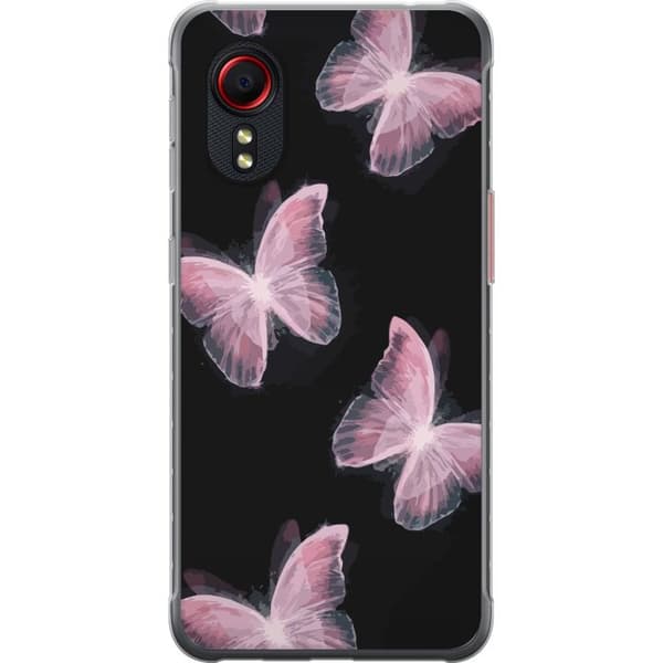 Samsung Galaxy Xcover 5 Gennemsigtig cover Sommerfugle