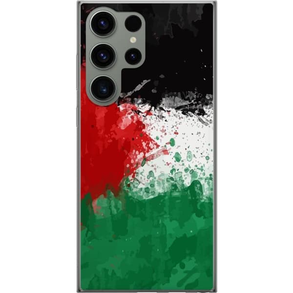 Samsung Galaxy S23 Ultra Genomskinligt Skal Palestina
