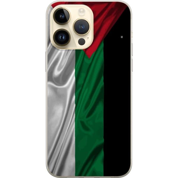 Apple iPhone 14 Pro Max Gjennomsiktig deksel Palestina