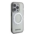 Miniatyrbillede 4 af 8: Mercedes Benz iPhone 15 Pro Cover Rhombus Pattern MagSafe AMG Transparent