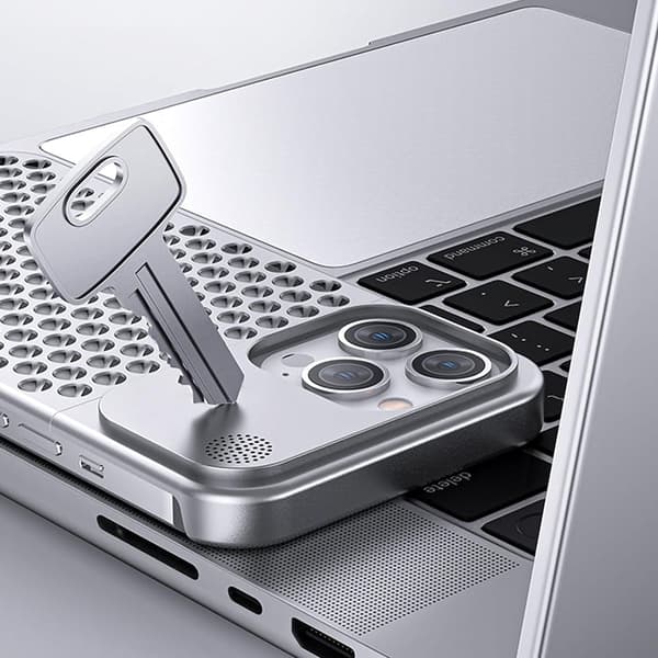 Metal mesh taske iPhone