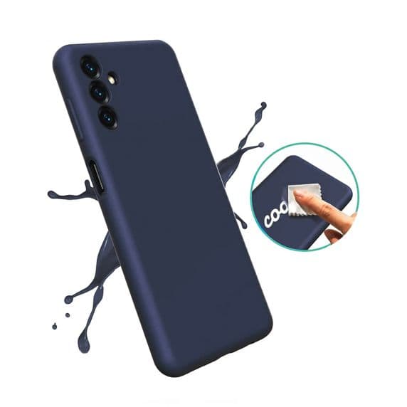 Samsung Galaxy A13 Silikonskal Premium – Blå