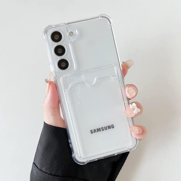 Stöttåligt Skal med Kortfack Samsung S23 FE