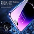 Pikkukuva 8 / 11: Kuminen tyylikäs suojakuori 3in1 iPhone 15 - Musta
