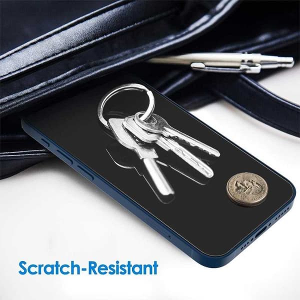 Gummibelagt stilfuldt cover 3in1 iPhone 7/8/SE2/SE3 - Sort