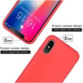 Miniatyrbillede 5 af 11: Gummibelagt stilfuldt cover 3in1 iPhone XS Max - Rød