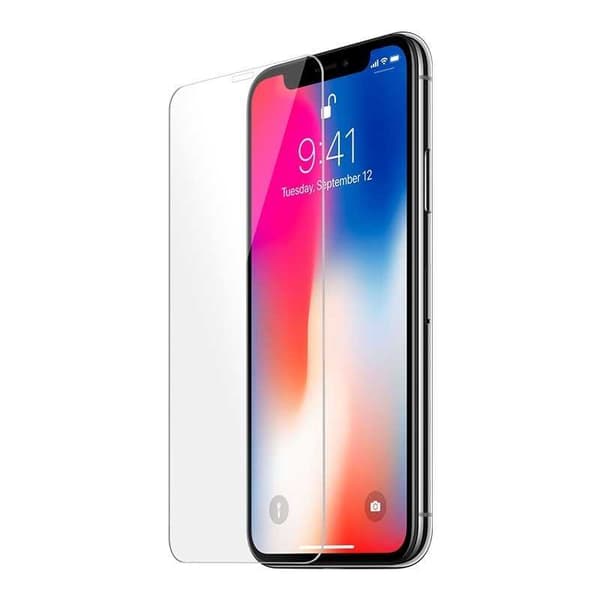 Gummibelagt stilfuldt cover 3in1 iPhone XS Max - Rød
