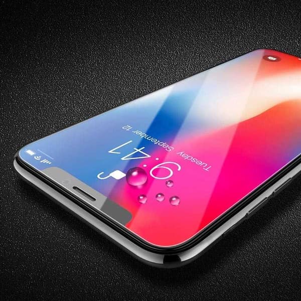 Gummibelagt stilfuldt cover 3in1 iPhone XS Max - Rød