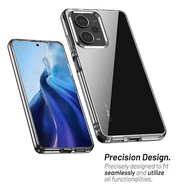Xiaomi Redmi Note 12 Pro 5G stødabsorberende silikone cover Enkelt