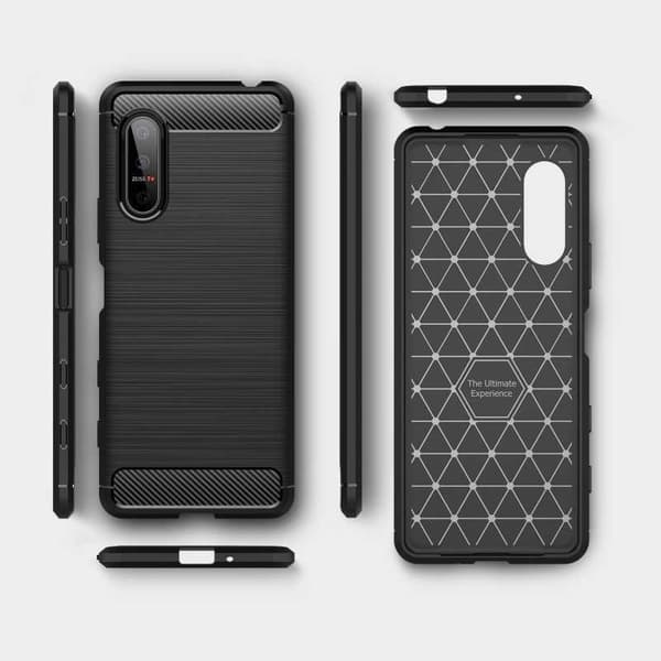 Xperia 5 V Shockproof Shell SlimCarbon