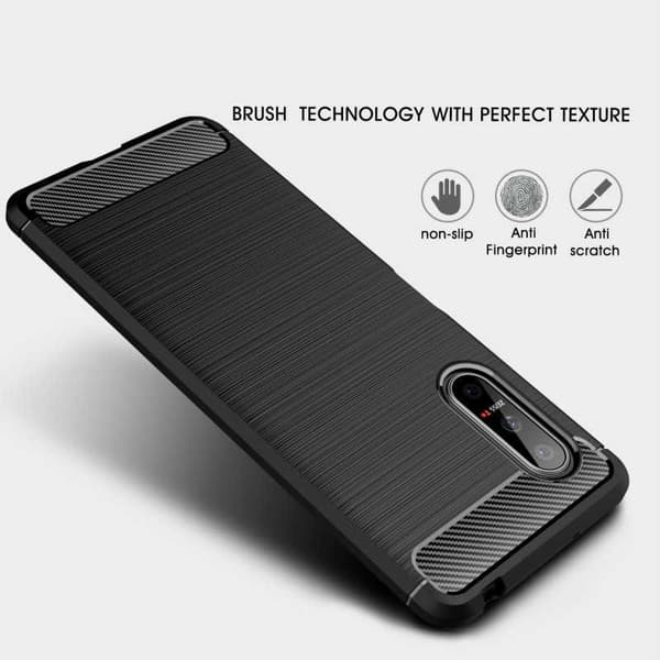 Xperia 5 V Shockproof Shell SlimCarbon