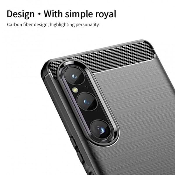 Xperia 1 V Shockproof Shell SlimCarbon