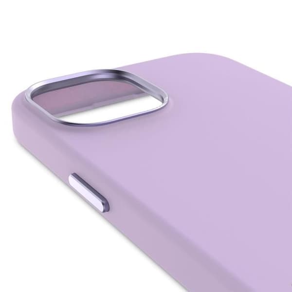 Coque - Avkodad - iPhone 15 Plus - Silikonmatta - Kompatibel med MagSafe - Stöttålig upp till 1,2m