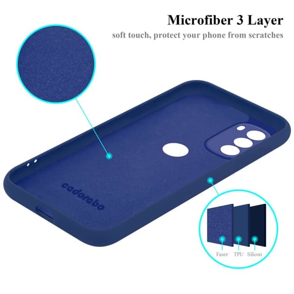 Deksel til Motorola MOTO G51 5G Silikondeksel TPU Case Cover