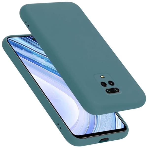 Xiaomi RedMi NOTE 9 PRO / NOTE 9S Skal Fodral av flexibelt TPU-silikon Case Cover LIQUID Grön