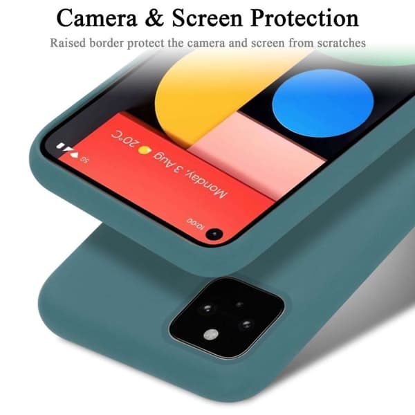 Deksel til Google PIXEL 5 Silikondeksel TPU Case Cover