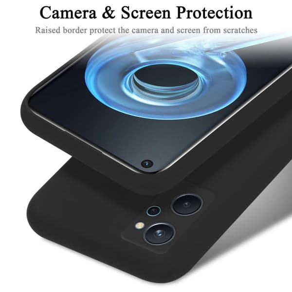 Oppo A36 / A76 / A96 4G / K10 4G / Realme 9i Skal Fodral av flexibelt TPU-silikon Case Cover