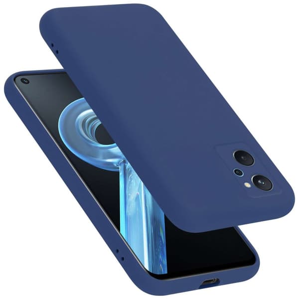 Deksel til Oppo A36 / A76 / A96 4G / K10 4G / Realme 9i Silikondeksel TPU Case Cover Liquid Blå