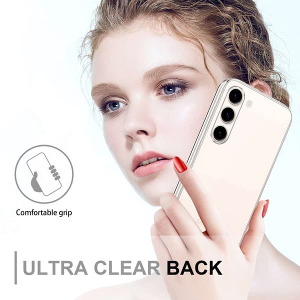 Cover Samsung Galaxy S23 Etui Case (Gennemsigtig)