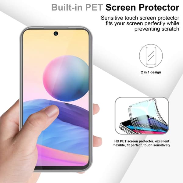 Cover Xiaomi RedMi NOTE 10 5G / POCO M3 PRO 5G Etui Case (Gennemsigtig)