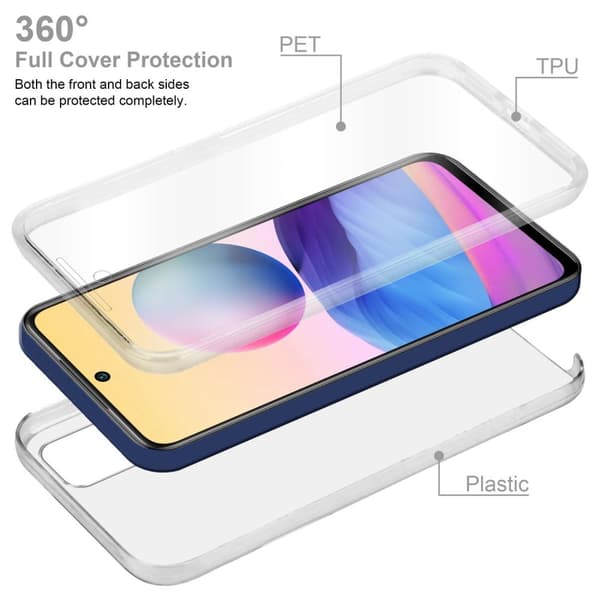Cover Xiaomi RedMi NOTE 10 5G / POCO M3 PRO 5G Etui Case (Gennemsigtig)