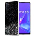 Miniatyrbild 1 av 6: Oppo A72 Skal Fodral Case Cover av flexibelt TPU-silikon med glittrande glitter